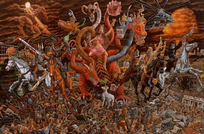 APOCALYPSE POSTER - TOM MASSE - 32" x 22"